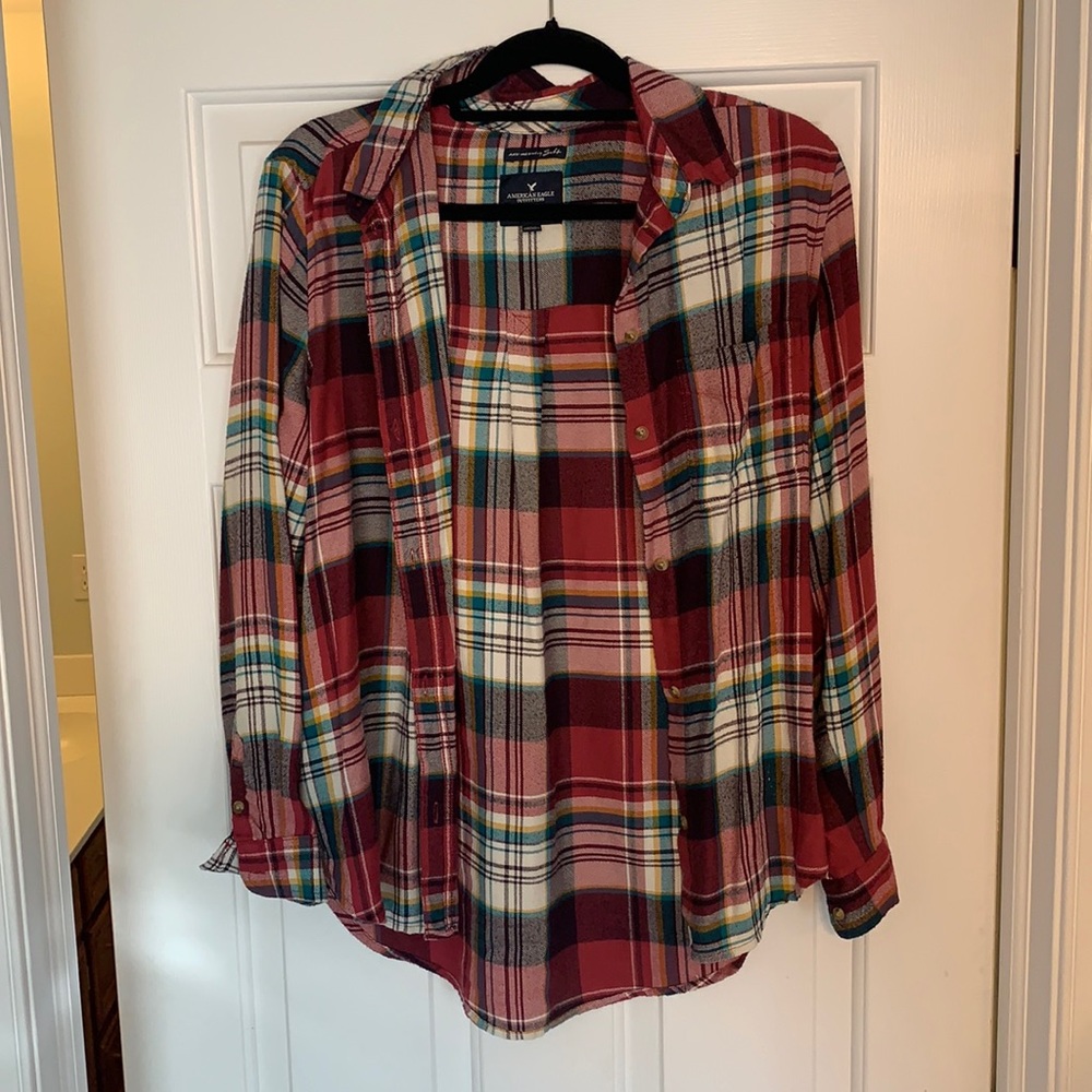 American Eagle Boyfriend Fit Flannel